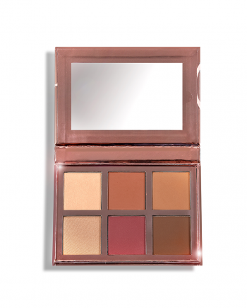 The No Brainer Face Palette in Medium – Dark