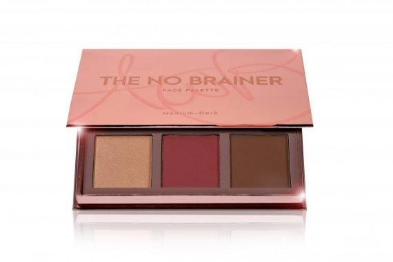 The No Brainer Face Palette in Medium – Dark