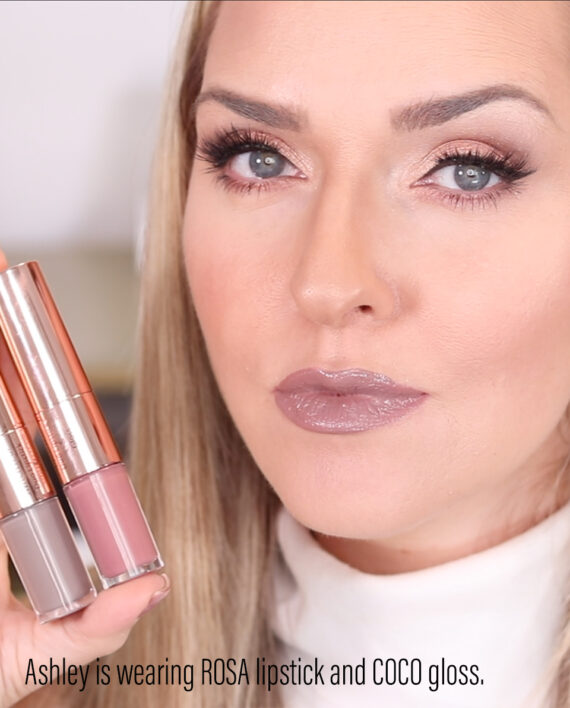 Switch It Up Duo Lipstick & Gloss in ROSA & COCO